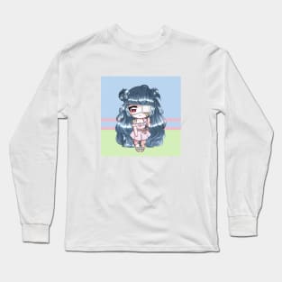 eyepatch chibi Long Sleeve T-Shirt